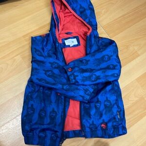 GAP 3T Superman windbreaker with cape